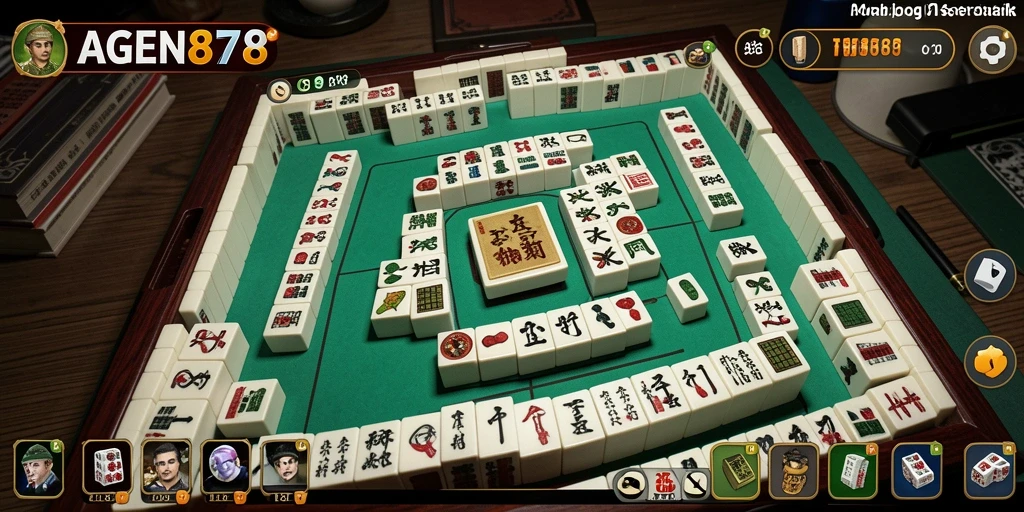 Gameplay seru AGEN878 dengan grafis Mahjong yang mengagumkan.
