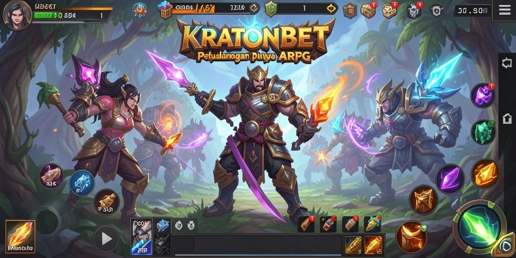 Tampilan seru dari gameplay KRATONBET yang penuh aksi.