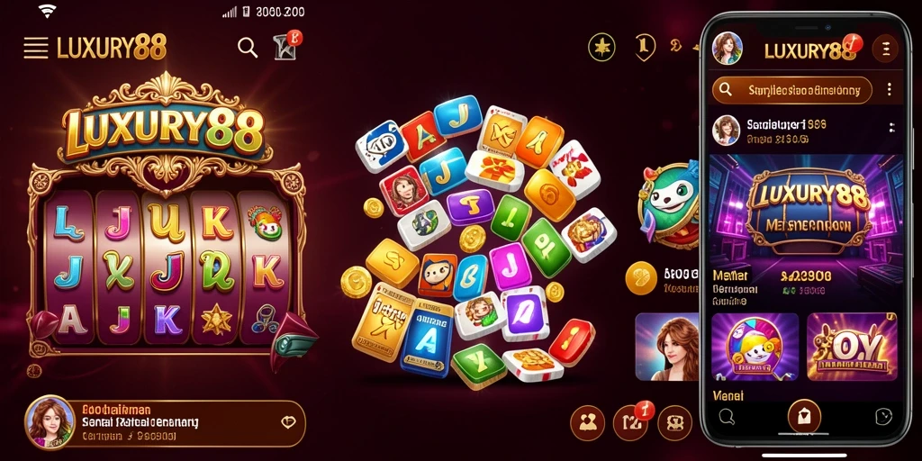 Screenshot gameplay LUXURY88 yang menampilkan keseruan permainan santai.