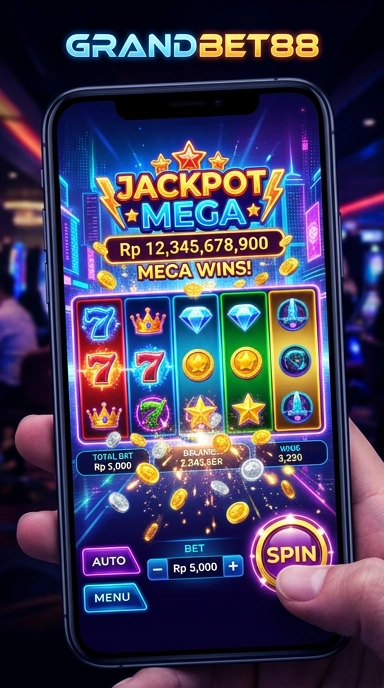 Tampilan aplikasi grandbet88 yang memberikan pengalaman menarik.